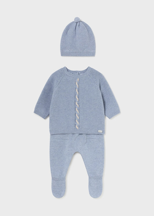 3 Piece Knit Newborn Set/Mayoral