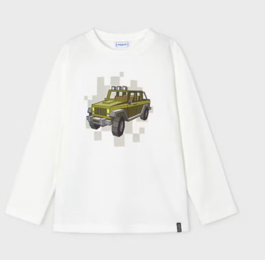 Cars Long Sleeve Top/Mayoral