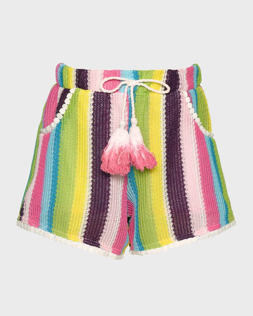 Knit Striped Short Set/Baby Sara