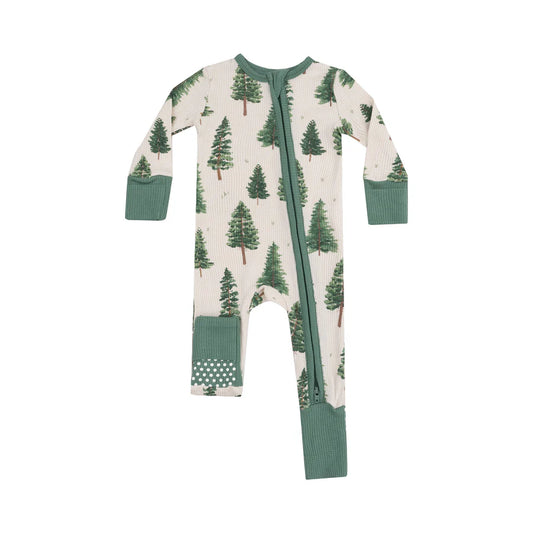 Forest Tree - 2 Way Zipper Pajama