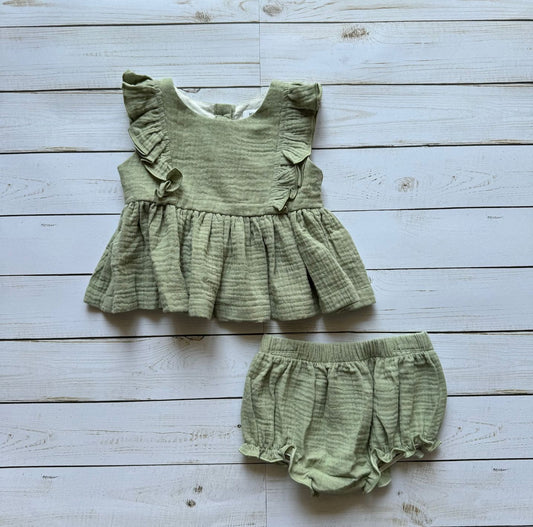 Ruffled Lap Dress/Remington Road Kids