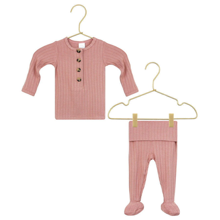 Jane Ribbed 2 Pc Set/Lou Lou