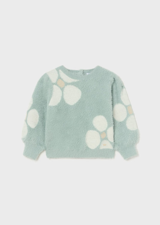 Flower Jacquard Sweater/Mayoral