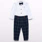 Knit Plaid Pant Set/Abel & Lula