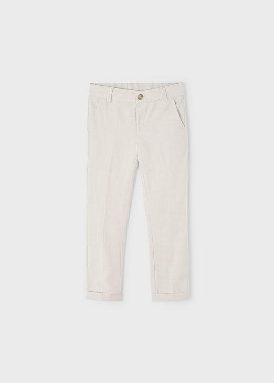 Linen Suiting Pants/Mayoral