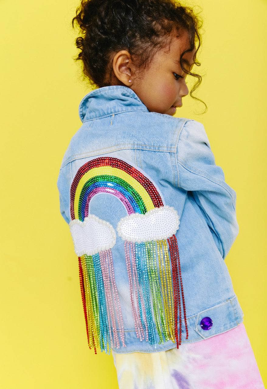 Crystal Rain Denim Jacket/Lola and the Boys