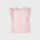 s/s Girl T-shirt w/lace/Mayoral