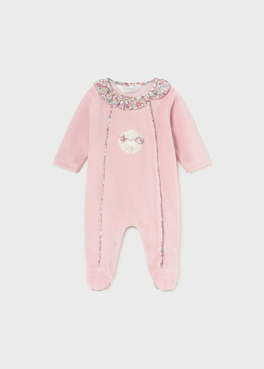 Velour One Piece Newborn/Mayoral