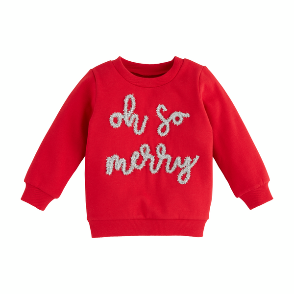 Oh So Merry Sweatshirt/Mud Pie